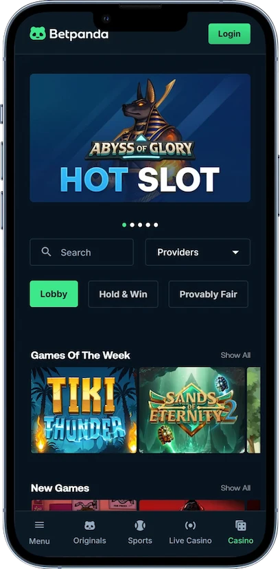 Betpanda Mobile Casino